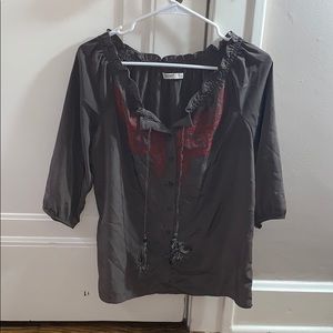 XS Satin Old Navy Top!